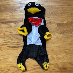 Penguin Halloween costume for pet.
